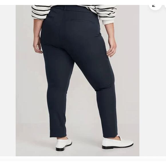Old Navy Womens Dress Pants Pixie Style Size 16 NWT Stretch Career Trousers - Picture 3 of 9